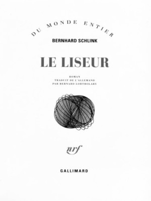 Couverture de « Le Liseur »