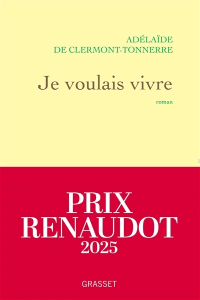Couverture de « Je voulais vivre : Milady n'est pas une femme qui pleure »