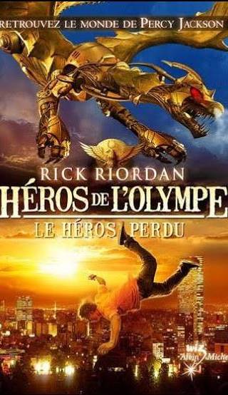 Couverture de Héros de L'olympe Tome 1 : Le Héros Perdu, Rick Riordan