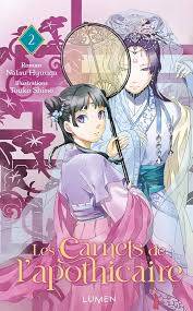 Couverture de Les Carnets de l'apothicaire (roman) - Tome 2, Natsu Hyuuga